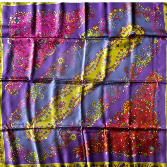 Emilio Pucci Accessories - Vintage Emilio Pucci Silk Print Scarf